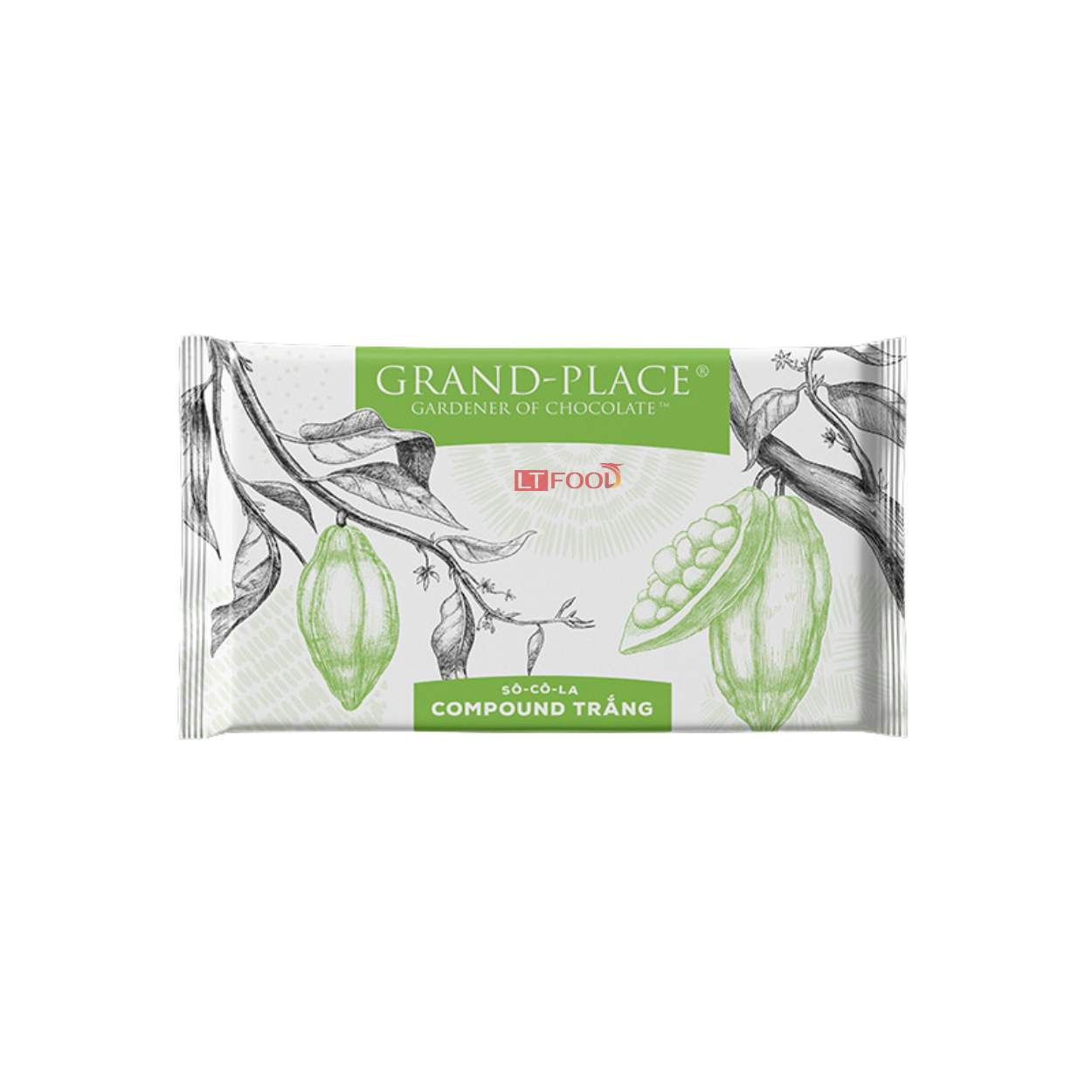 Chocoleta thẻ trắng GPW003 - 1kg