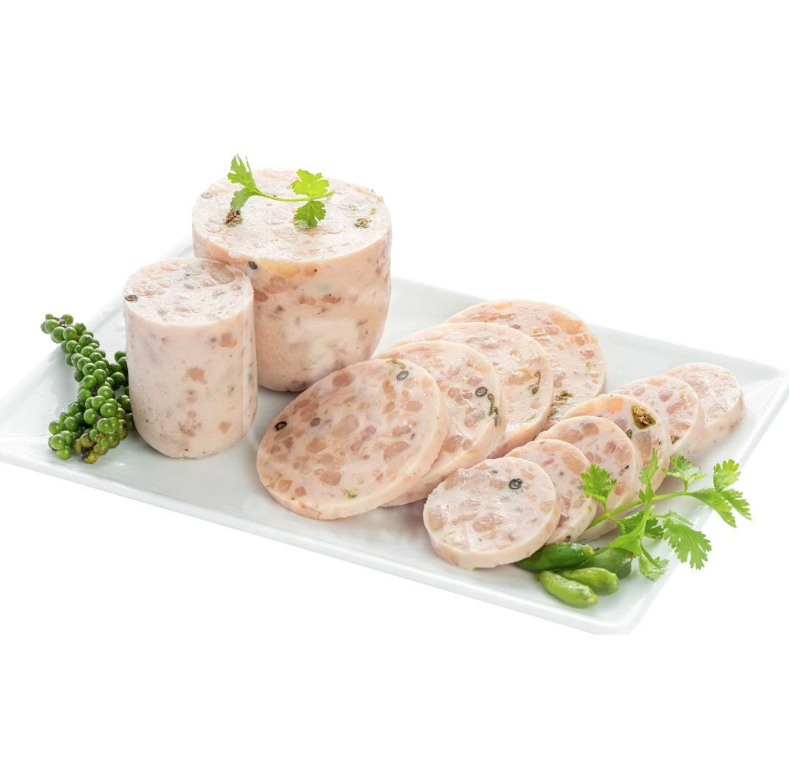 Chả lụa bì ớt xiêm xanh 250gr